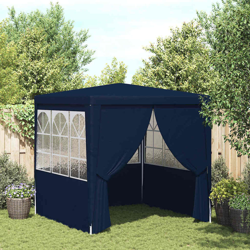 Load image into Gallery viewer, Vidaxl partytent met zijwanden professioneel 90 g m² 2,5x2,5 m blauw
