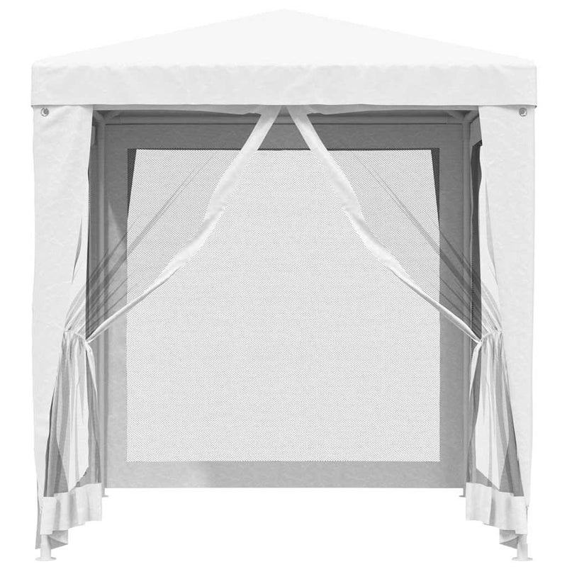 Load image into Gallery viewer, Vidaxl partytent met 4 mesh zijwanden 2x2 m wit
