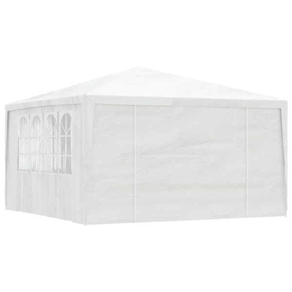 VidaXL Partytent met zijwanden professioneel 90 g m² 4x4 m wit