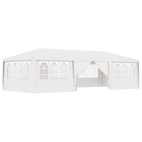 VidaXL Partytent met zijwanden professioneel 90 g m² 4x9 m wit