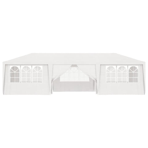 VidaXL Partytent met zijwanden professioneel 90 g m² 4x9 m wit