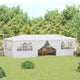 Vidaxl partytent met zijwanden professioneel 90 g m² 4x9 m wit