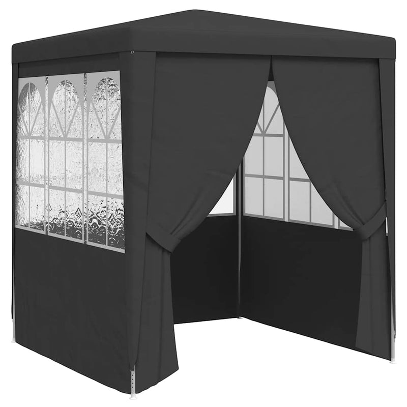 Load image into Gallery viewer, Vidaxl partytent met zijwanden professioneel 90 g m² 2x2 m antraciet

