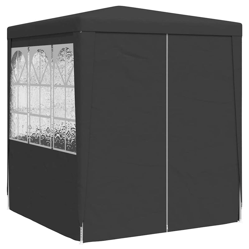 Load image into Gallery viewer, Vidaxl partytent met zijwanden professioneel 90 g m² 2x2 m antraciet
