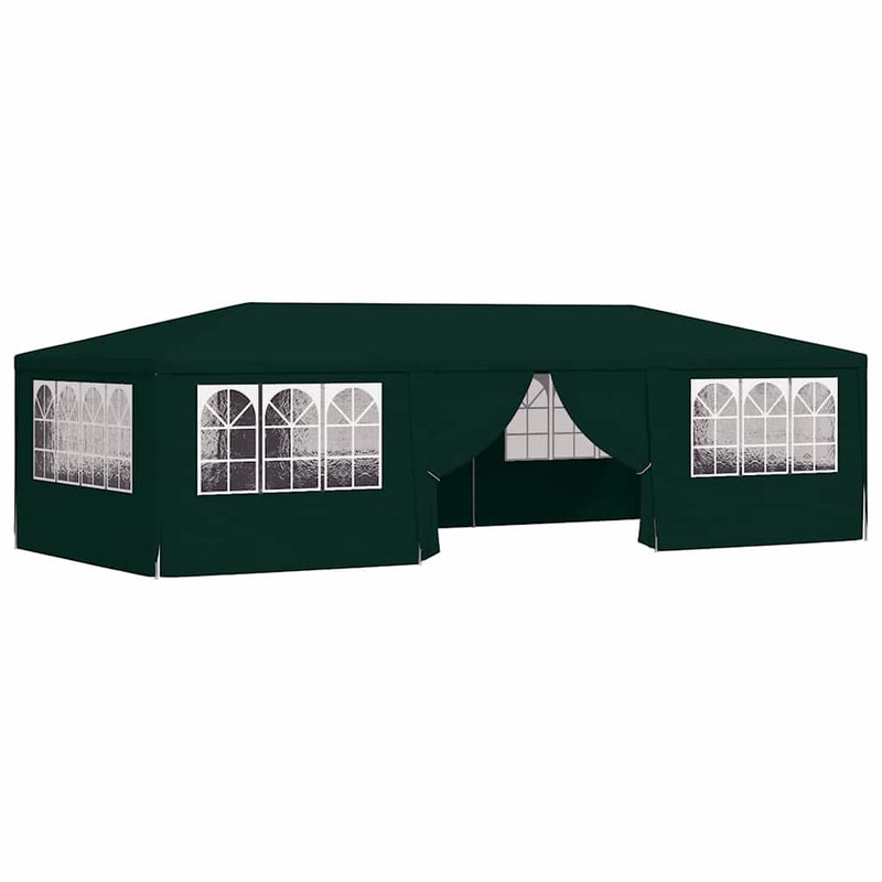 Load image into Gallery viewer, Vidaxl partytent met zijwanden professioneel 90 g m² 4x9 m groen
