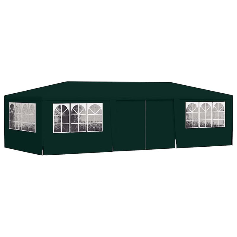 Load image into Gallery viewer, Vidaxl partytent met zijwanden professioneel 90 g m² 4x9 m groen

