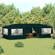Vidaxl partytent met zijwanden professioneel 90 g m² 4x9 m groen