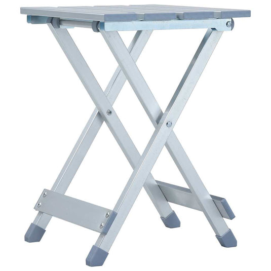 Vidaxl campingkruk 28x26x39 cm aluminium