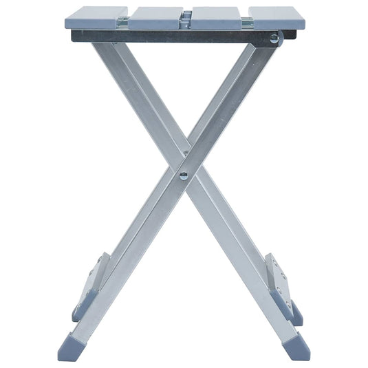 Vidaxl campingkruk 28x26x39 cm aluminium