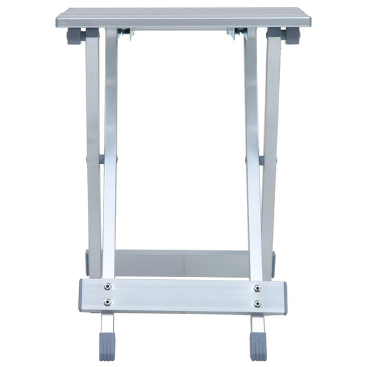 Vidaxl campingkruk 28x26x39 cm aluminium