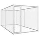 VidaXL Hondenkennel voor buiten 382x192x185 cm