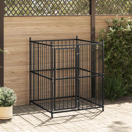 VidaXL Hondenkennel voor buiten 120x120x150 cm