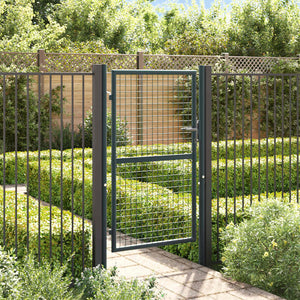 Vidaxl tuinhek van gaas gegalvaniseerd staal 100x150 cm grijs