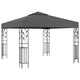 Vidaxl prieel 3x3 m antraciet