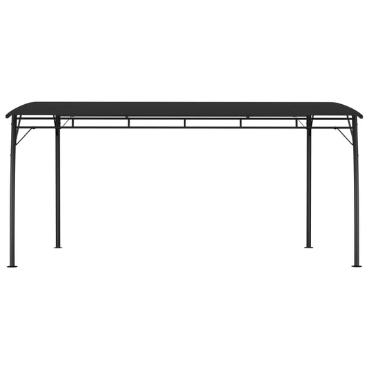 VidaXL Zonneluifel 4x3x2,55 m antracietkleurig
