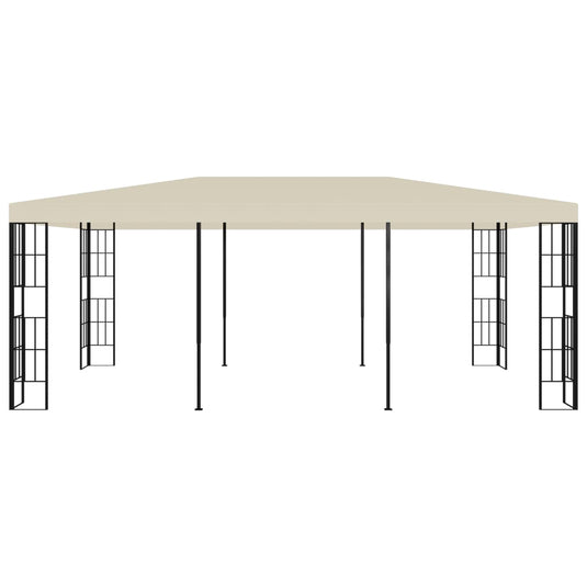 VidaXL Prieel 3x6 m crème