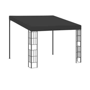 Vidaxl wandprieel 3x3 m stof antracietkleurig
