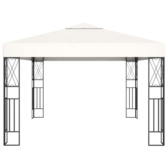 VidaXL Prieel 3x4 m stof crème