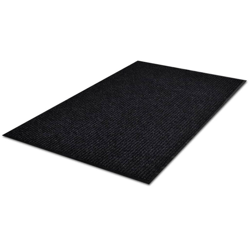 Cargue la imagen en el visor de la galería, Vidaxl deurmat 117x220 cm pvc zwart
