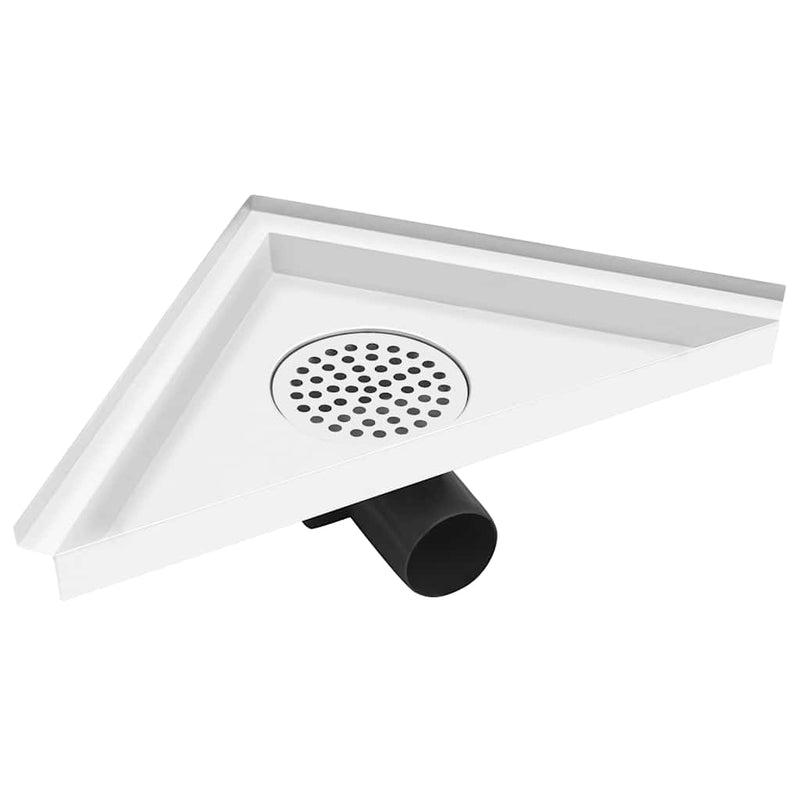 Load image into Gallery viewer, Vidaxl doucheafvoer met 2-in-1 deksel 25x25 cm roestvrij staal
