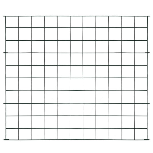 Vidaxl schuttingset 77,5x64 cm groen