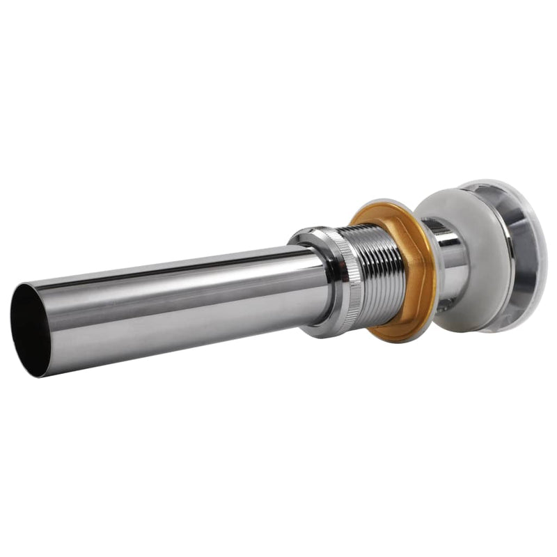 Load image into Gallery viewer, Vidaxl gootsteenafvoer pop-up roestvrij staal
