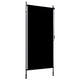 Vidaxl rolgordijn voor buiten 100x270 cm antraciet