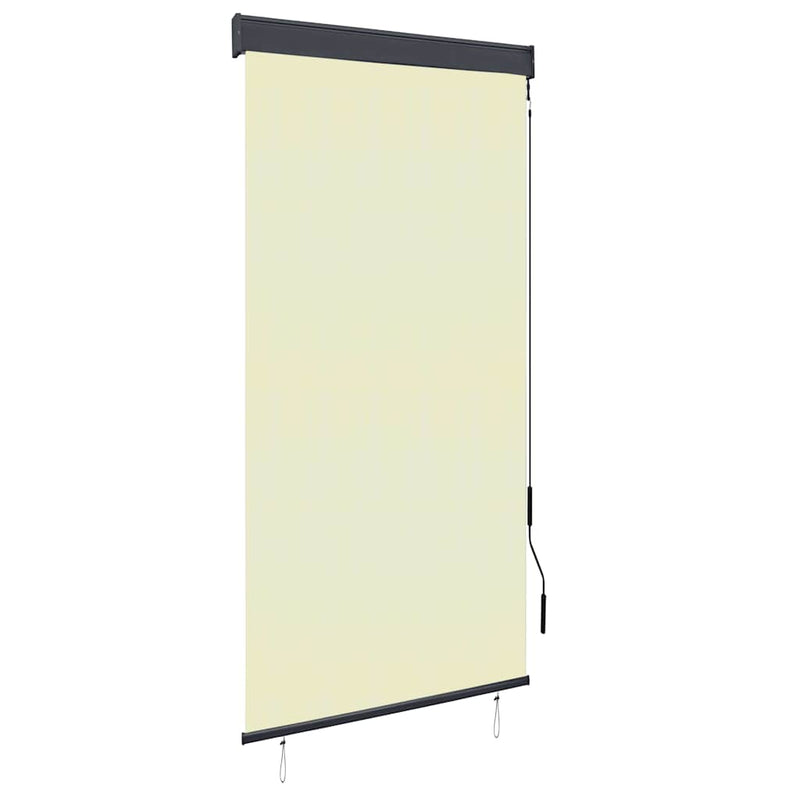 ギャラリービューアに画像をロードする, Vidaxl rolgordijn voor buiten 100x250 cm crème
