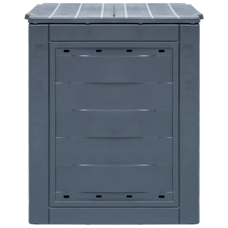 Load image into Gallery viewer, Vidaxl compostbakken 2 st 520 l 60x60x73 cm grijs
