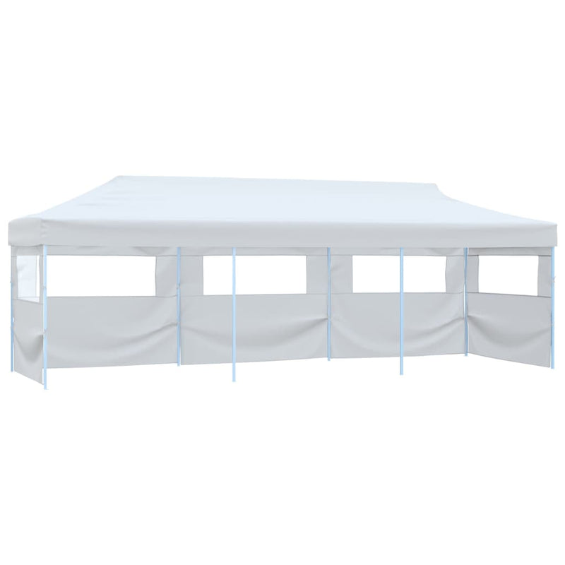 Load image into Gallery viewer, VidaXL Partytent pop-up met 5 zijwanden 3x9 m wit
