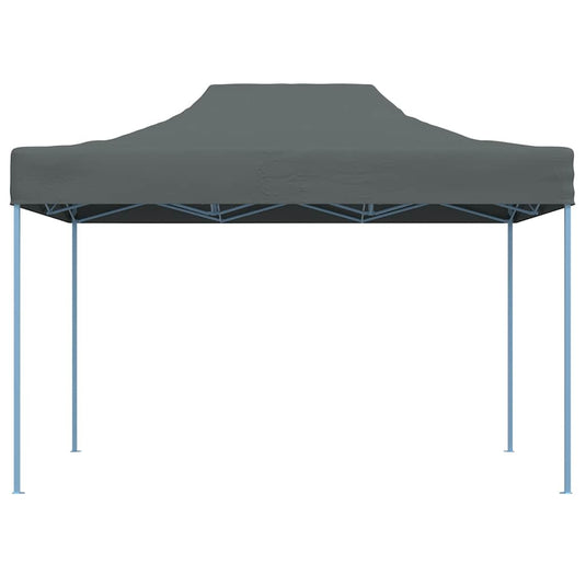 Vidaxl partytent inklapbaar 3x4 m staal antraciet