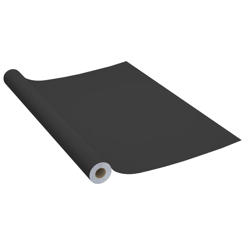Load image into Gallery viewer, Vidaxl meubelfolie zelfklevend 500x90 cm pvc zwart
