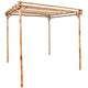 Vidaxl pergola 170x170x220 cm bamboe