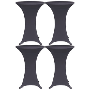 Vidaxl tafelhoes stretch 4 st 60 cm antraciet
