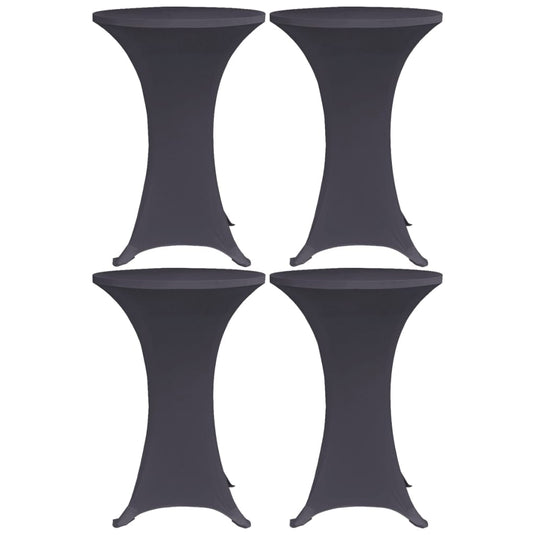Vidaxl tafelhoes stretch 4 st 60 cm antraciet