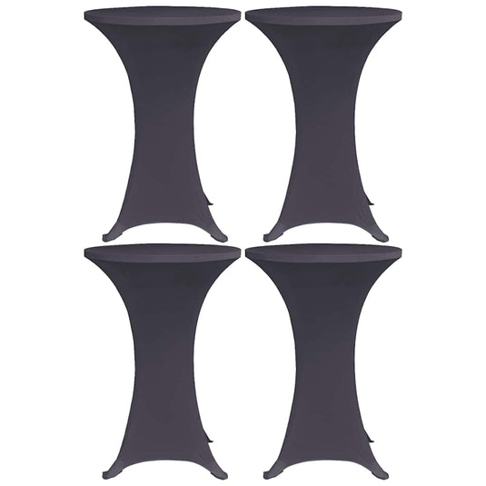 Vidaxl tafelhoes stretch 4 st 80 cm antraciet