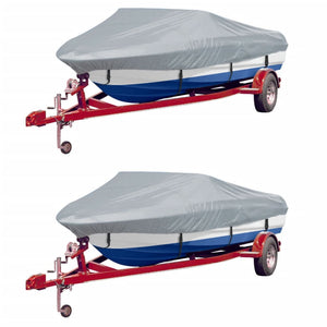 Vidaxl boothoezen 2 st 427-488x173 cm grijs