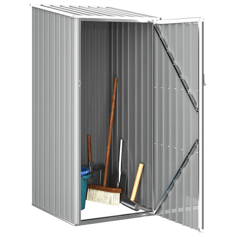 Load image into Gallery viewer, Vidaxl tuinschuur 87x98x159 cm gegalvaniseerd staal grijs

