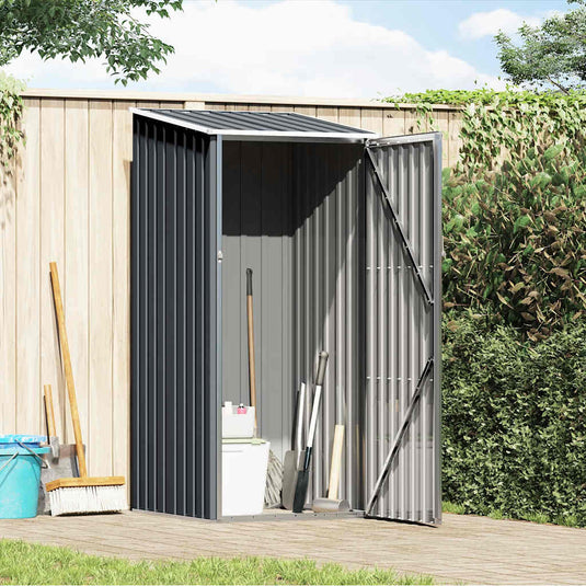 Vidaxl tuinschuur 87x98x159 cm gegalvaniseerd staal antraciet