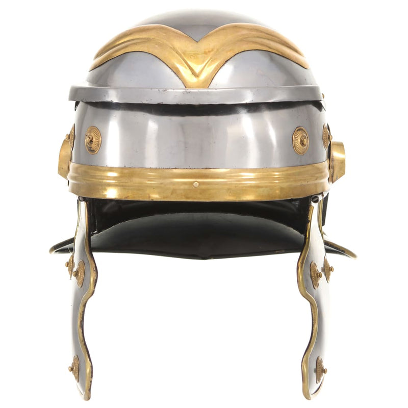 Load image into Gallery viewer, Vidaxl soldatenhelm romeins replica staal zilverkleurig

