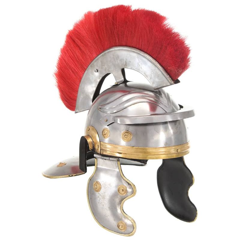 Load image into Gallery viewer, Vidaxl soldatenhelm romeins replica staal zilverkleurig
