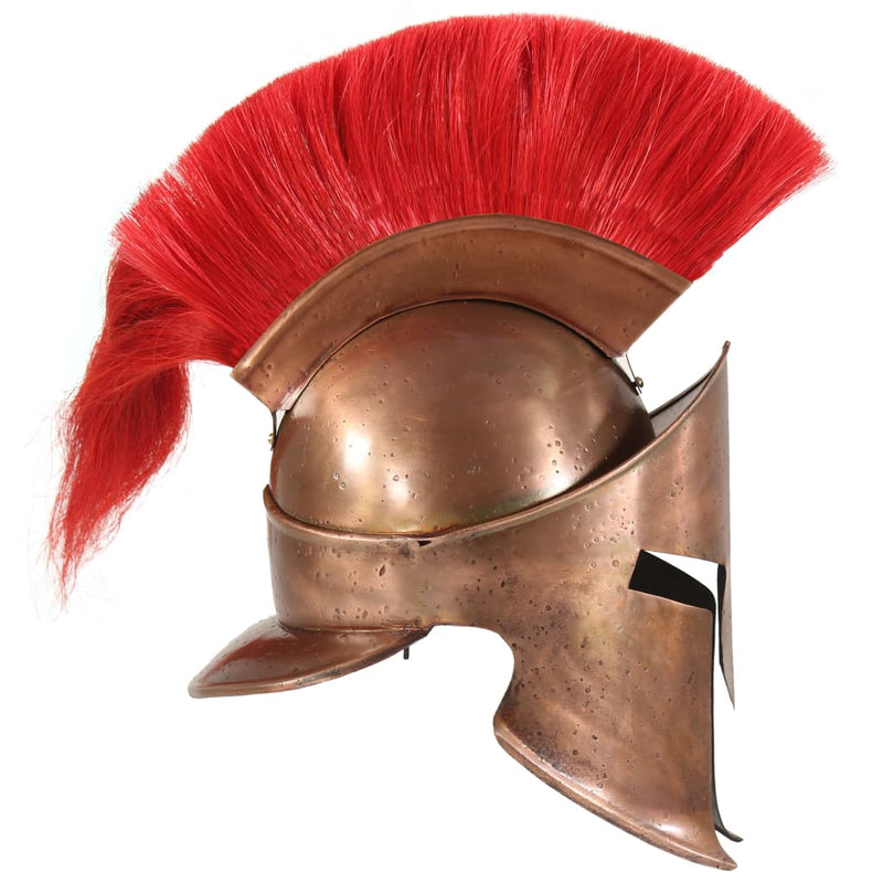 Load image into Gallery viewer, Vidaxl soldatenhelm grieks replica larp staal koperkleurig
