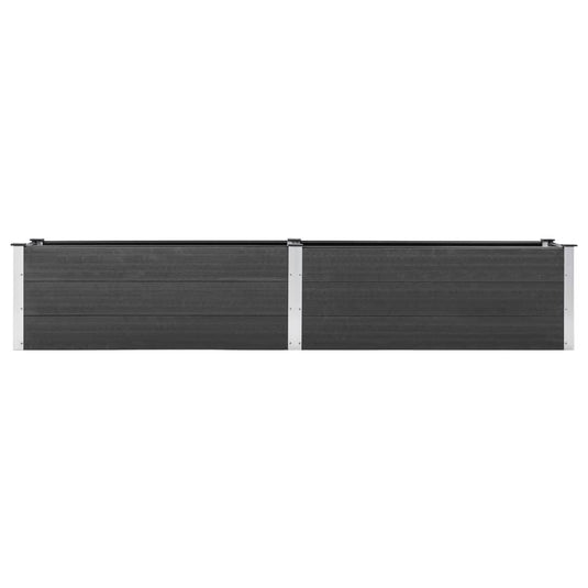VidaXL Plantenbak verhoogd 300x50x54 cm HKC grijs