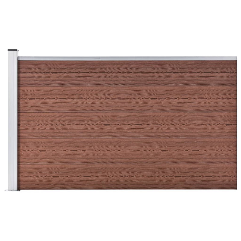 Load image into Gallery viewer, Vidaxl schutting 175x105 cm hkc bruin
