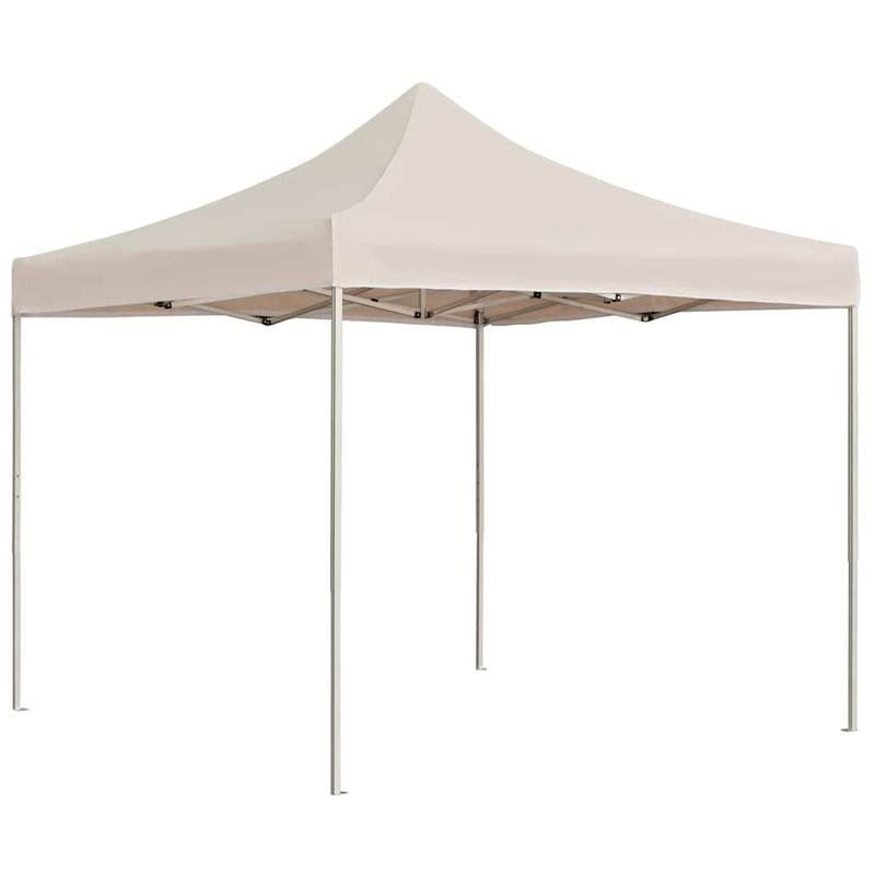 Afbeelding laden in galerijviewer, Vidaxl partytent professioneel inklapbaar 2x2 m aluminium crème
