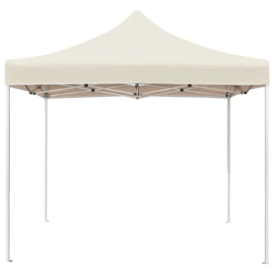 Vidaxl partytent professioneel inklapbaar 2x2 m aluminium crème