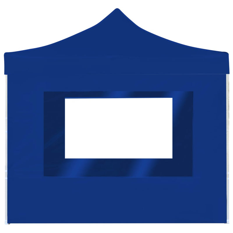 Load image into Gallery viewer, Vidaxl partytent inklapbaar met wanden 2x2 m aluminium blauw

