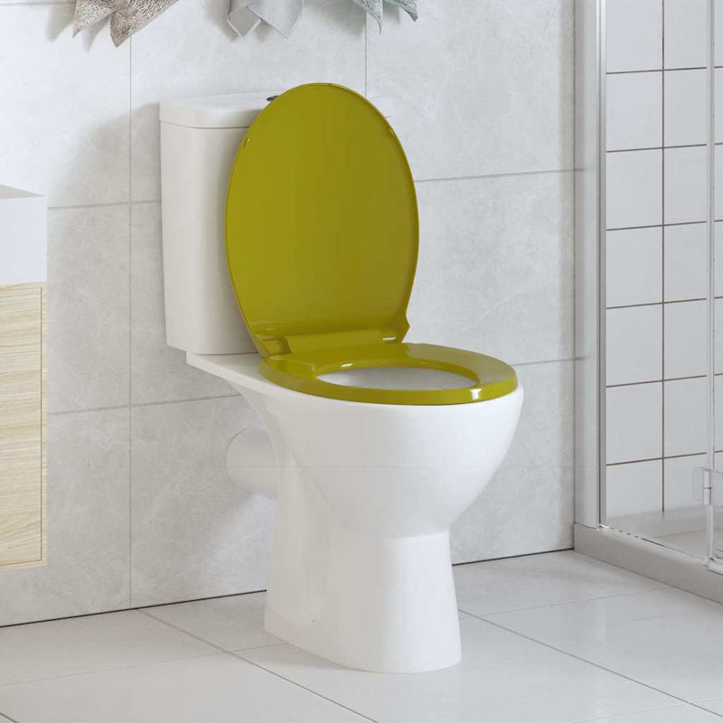 Load image into Gallery viewer, Vidaxl toiletbril soft-close ovaal groen
