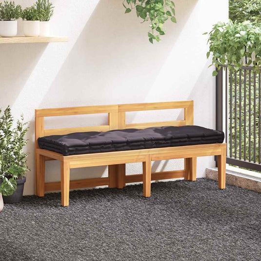 Vidaxl palletvloerkussen 120x40x7 cm katoen antraciet