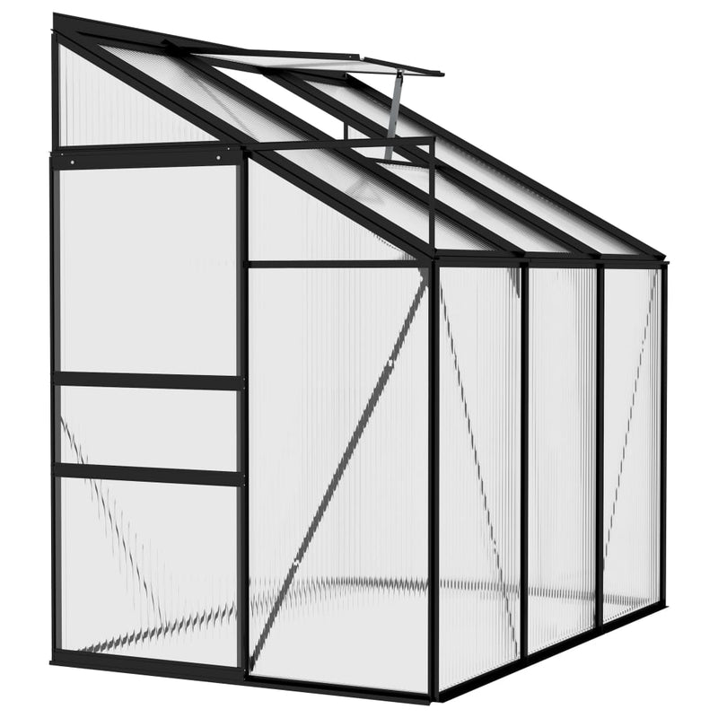 Load image into Gallery viewer, VidaXL Broeikas 3,8 m³ aluminium antracietkleurig
